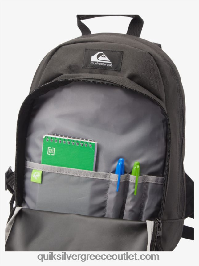 2-7 σακίδιο πλάτης 12 λίτρων Quiksilver αγόρια 66LP842151 μαύρος