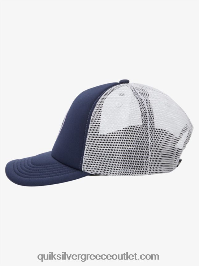 2-7 ύπουλο καπέλο για φορτηγατζή Quiksilver αγόρια 66LP841892 ναυτικό μπλέιζερ