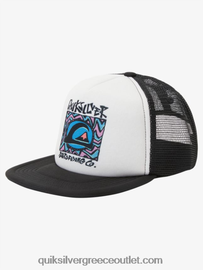 2-7 town hero καπέλο φορτηγατζή Quiksilver αγόρια 66LP842037 σημύδα