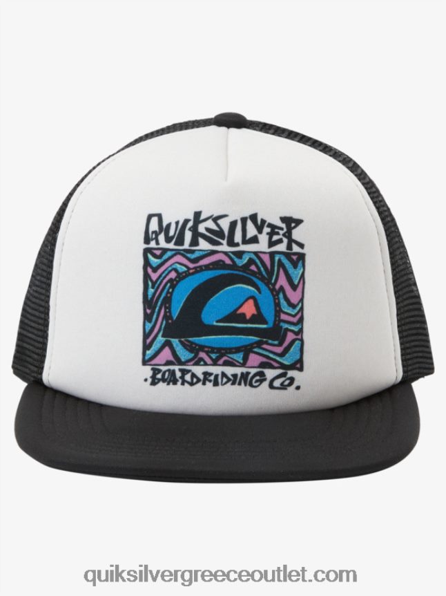 2-7 town hero καπέλο φορτηγατζή Quiksilver αγόρια 66LP842037 σημύδα