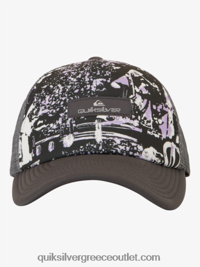 Καπέλο 8-16 κοτέτσι καρακάξας Quiksilver αγόρια 66LP841928 σιδερένια πύλη