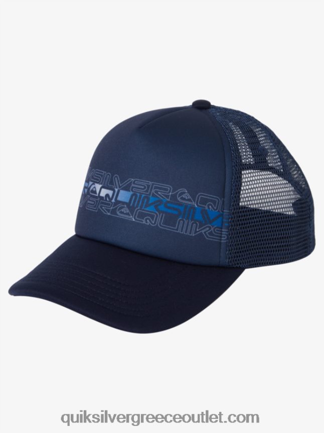Καπέλο φορτηγατζή 8-16 buzzard coop Quiksilver αγόρια 66LP842043 μεσάνυχτα ναυτικό