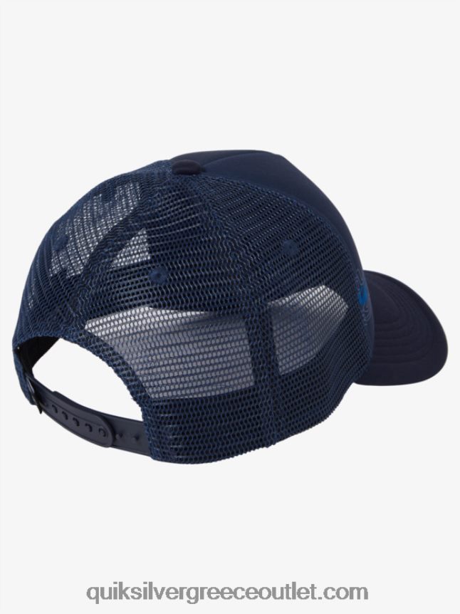 Καπέλο φορτηγατζή 8-16 buzzard coop Quiksilver αγόρια 66LP842043 μεσάνυχτα ναυτικό