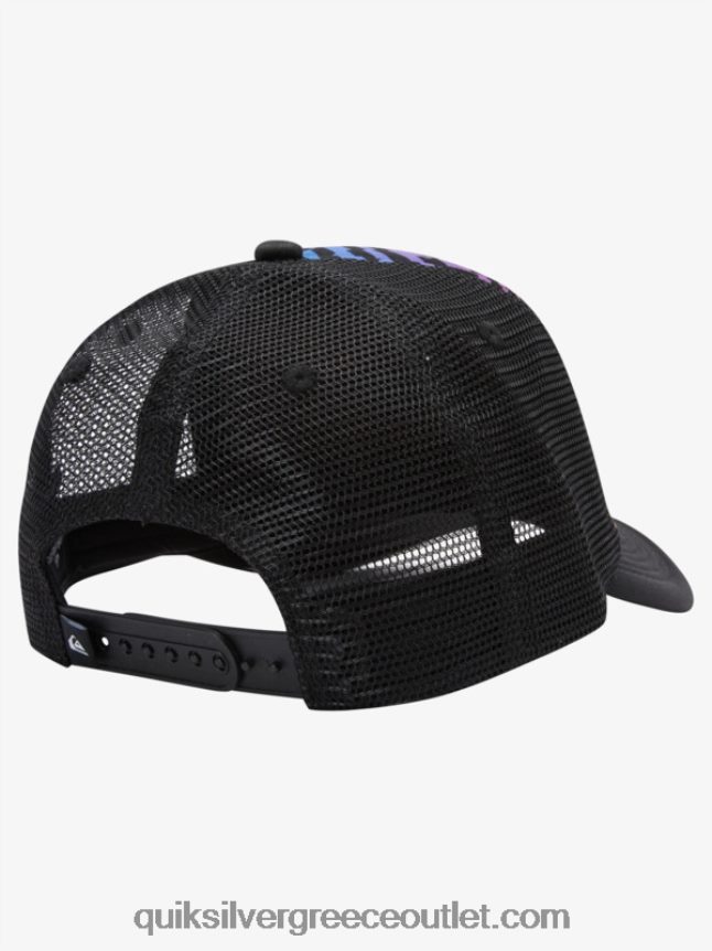 Καπέλο φορτηγατζή 8-16 buzzard coop Quiksilver αγόρια 66LP842044 φλογερό κοράλλι