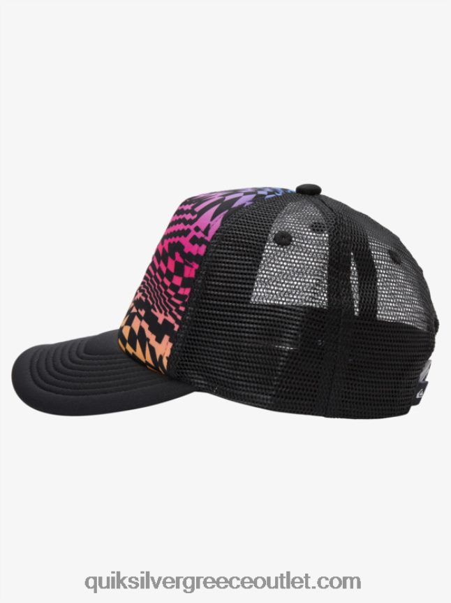 Καπέλο φορτηγατζή 8-16 buzzard coop Quiksilver αγόρια 66LP842044 φλογερό κοράλλι