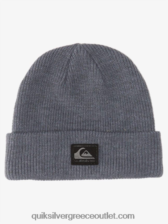8-16 performer cuff beanie Quiksilver αγόρια 66LP842113 μέτριο γκρι πλύσιμο