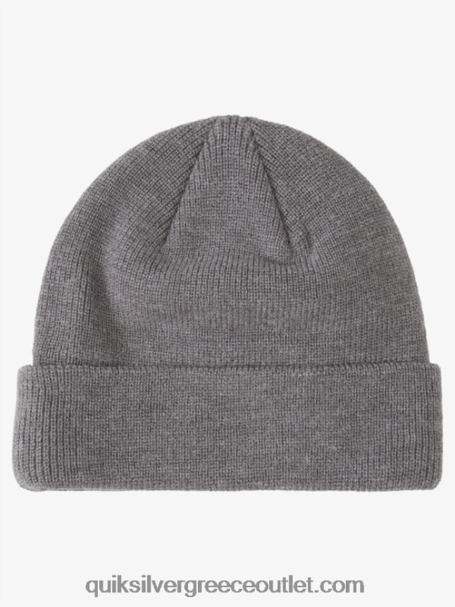 8-16 performer cuff beanie Quiksilver αγόρια 66LP842113 μέτριο γκρι πλύσιμο
