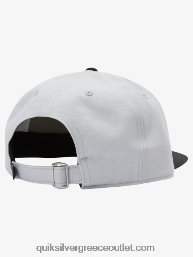 8-16 zinger snapback καπέλο Quiksilver αγόρια 66LP842049 γκρι βιολετί