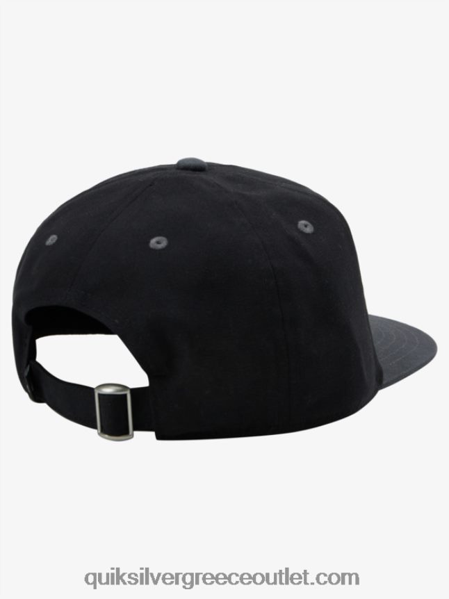 8-16 zinger snapback καπέλο Quiksilver αγόρια 66LP842050 μαύρος