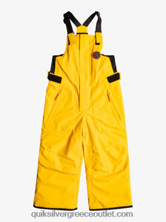 2-7 boogie παντελόνια χιονιού Quiksilver αγόρια 66LP842297 χρυσή ράβδος