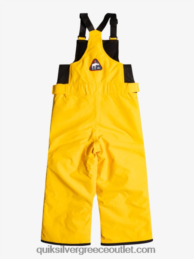 2-7 boogie παντελόνια χιονιού Quiksilver αγόρια 66LP842297 χρυσή ράβδος