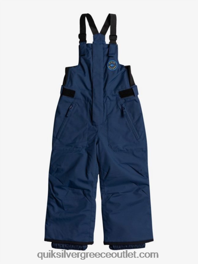 Παντελόνι χιονιού 2-7 boogie blue navy blue Quiksilver αγόρια 66LP842296 διακριτικά μπλε