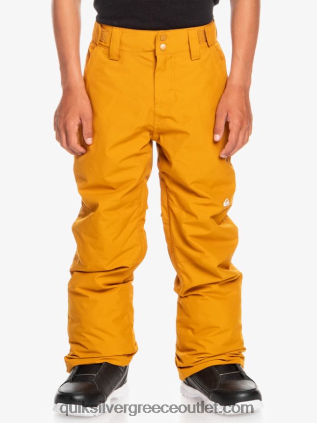 Παντελόνι χιονιού 8-16 estate Quiksilver αγόρια 66LP842293 ιπποφαές