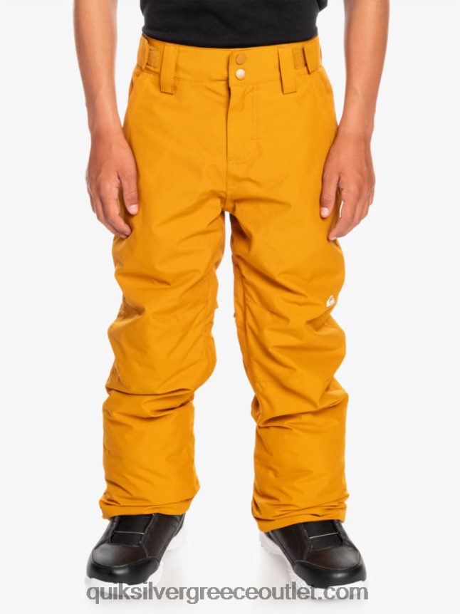 Παντελόνι χιονιού 8-16 estate Quiksilver αγόρια 66LP842293 ιπποφαές
