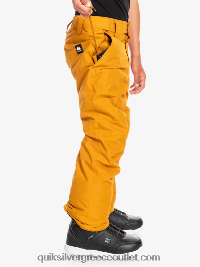Παντελόνι χιονιού 8-16 estate Quiksilver αγόρια 66LP842293 ιπποφαές