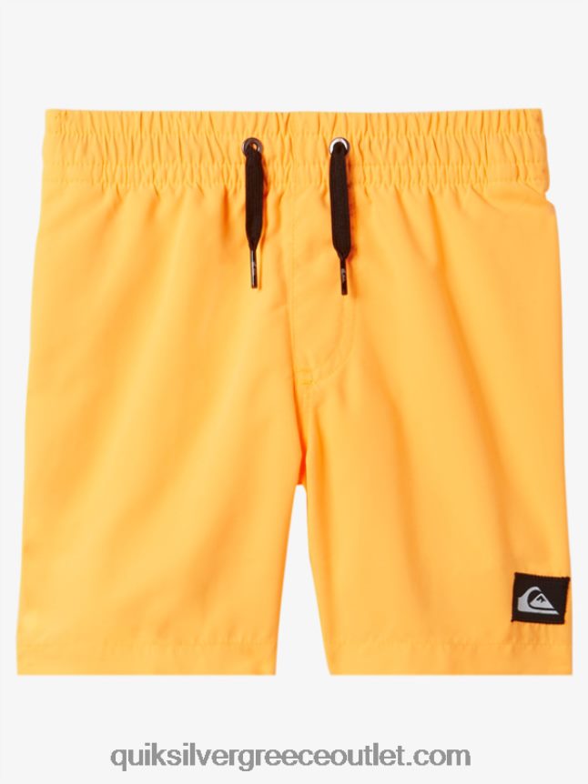 2-7 καθημερινά 12 βολέ Quiksilver αγόρια 66LP842001 πορτοκαλί ποπ