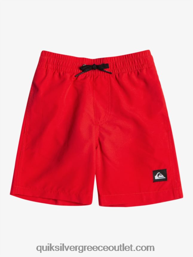 2-7 καθημερινά 13 βόλες Quiksilver αγόρια 66LP842004 κόκκινο υψηλού κινδύνου