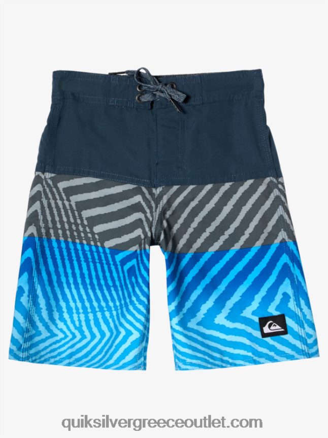 2-7 καθημερινά πάνελ 14 επιτραπέζια σορτς Quiksilver αγόρια 66LP841898 μεσάνυχτα ναυτικό
