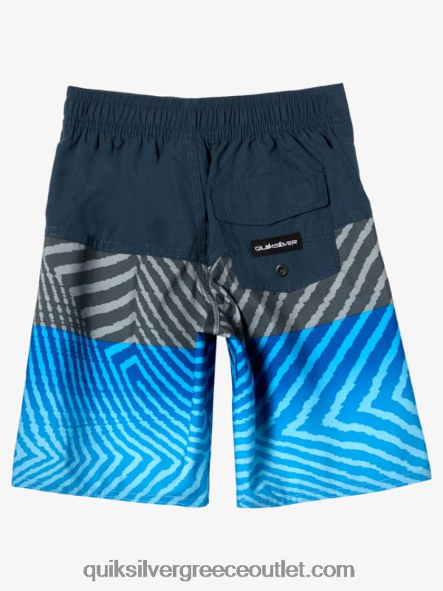 2-7 καθημερινά πάνελ 14 επιτραπέζια σορτς Quiksilver αγόρια 66LP841898 μεσάνυχτα ναυτικό