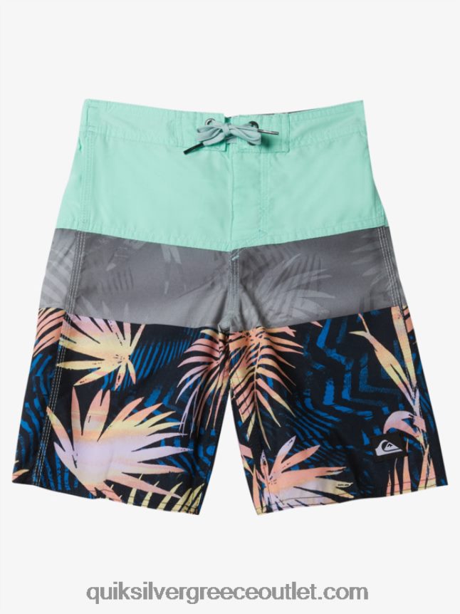 2-7 καθημερινά πάνελ 14 επιτραπέζια σορτς Quiksilver αγόρια 66LP841899 γυαλί παραλίας