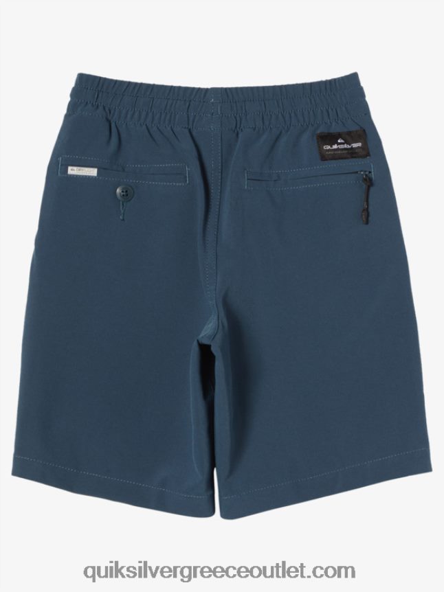 2-7 θαλάσσια σορτς 14 αμφίβια ελαστικά Quiksilver αγόρια 66LP842056 μεσάνυχτα ναυτικό