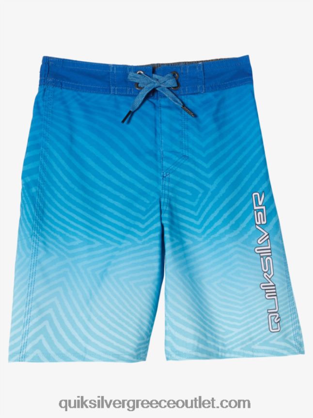 2-7 καθημερινά στημόνι fade 14 boardshorts Quiksilver αγόρια 66LP842175 αναπνευστήρας μπλε