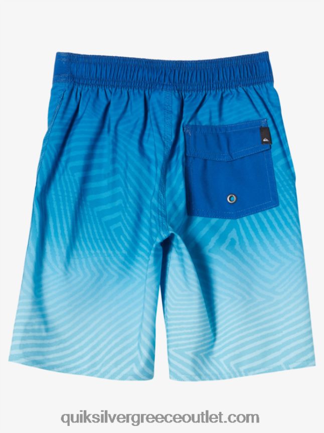 2-7 καθημερινά στημόνι fade 14 boardshorts Quiksilver αγόρια 66LP842175 αναπνευστήρας μπλε
