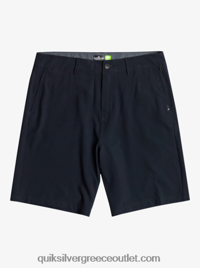 2-7 ocean union 14 αμφίβια boardshorts Quiksilver αγόρια 66LP842087 μαύρος