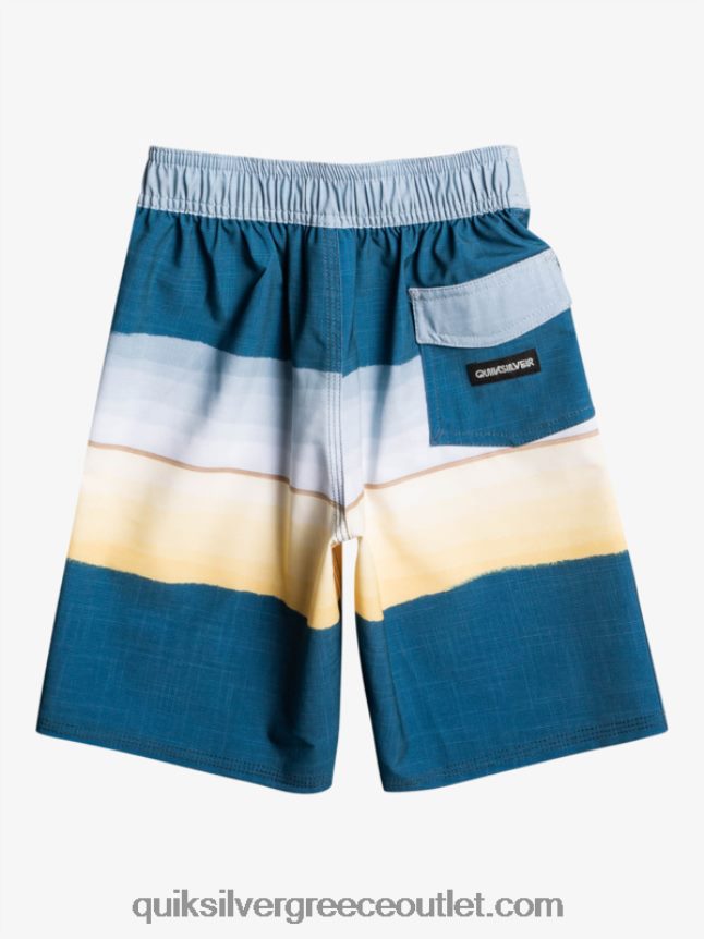 2-7 ρητίνη surfsilk απόχρωση 14 κοντό ταμπλό Quiksilver αγόρια 66LP842243 μπλε μαγιόλικα