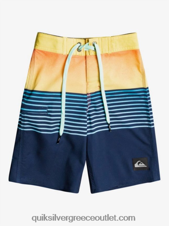 2-7 πλάκα surfsilk 14 ανακυκλωμένα boardshorts Quiksilver αγόρια 66LP842336 ναυτικό μπλέιζερ