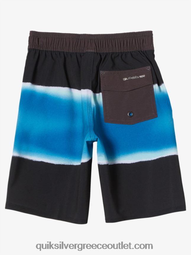 2-7 surfsilk air brush 14 boardshorts Quiksilver αγόρια 66LP842179 μαύρος