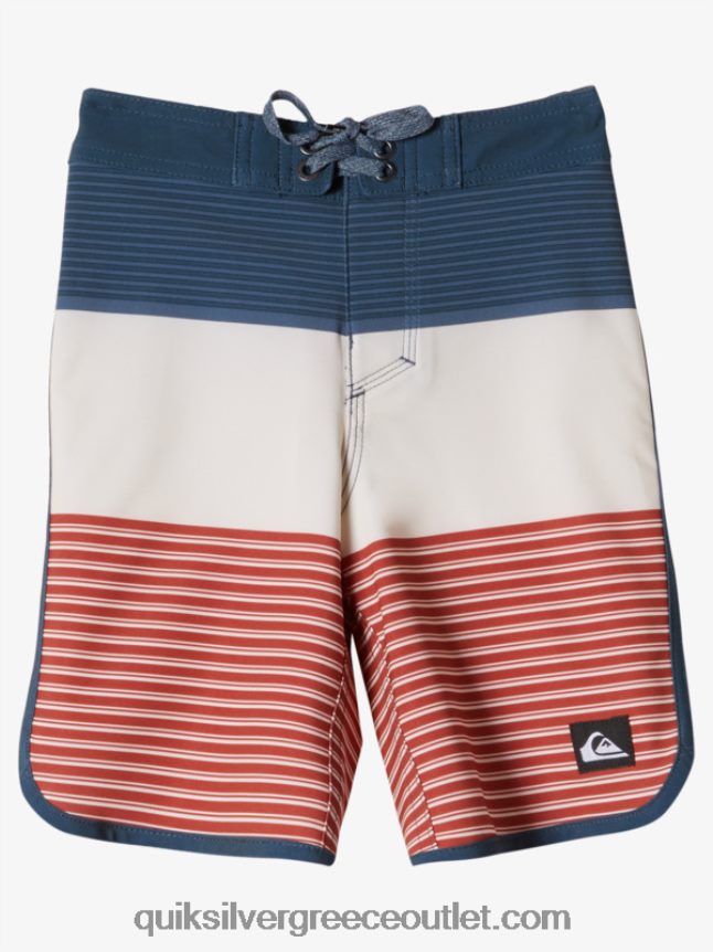 2-7 surfsilk tijuana 14 boardshorts Quiksilver αγόρια 66LP841925 μεσάνυχτα ναυτικό