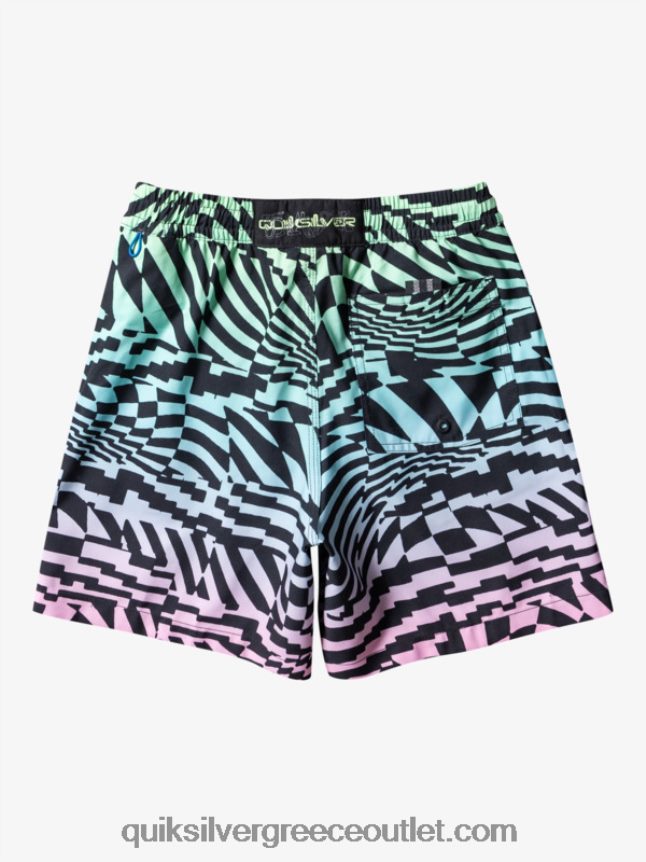 8-16 ριζικά 14 βολέ Quiksilver αγόρια 66LP841988 μαύρος