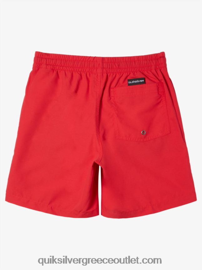 8-16 καθημερινά 15 βόλες Quiksilver αγόρια 66LP841914 κόκκινο υψηλού κινδύνου