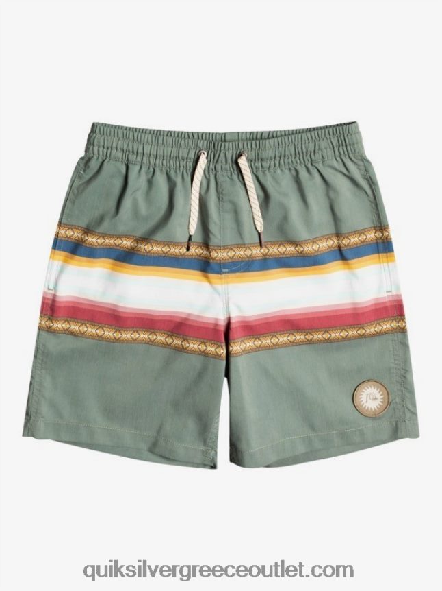 8-16 ήλιος ξεθώριασε 15 ανακυκλωμένα βολέ Quiksilver αγόρια 66LP842321 θυμάρι