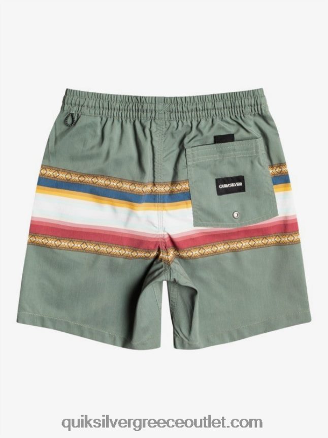 8-16 ήλιος ξεθώριασε 15 ανακυκλωμένα βολέ Quiksilver αγόρια 66LP842321 θυμάρι