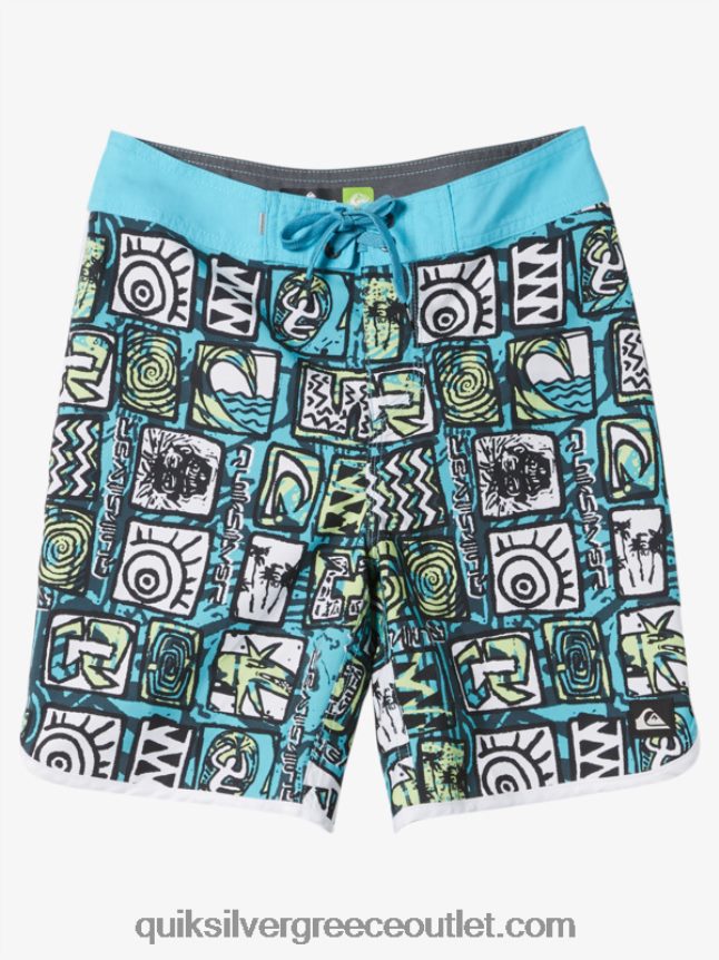 8-16 καθημερινό χτένι 17 σανίδες Quiksilver αγόρια 66LP841901 ποτάμι μπλε