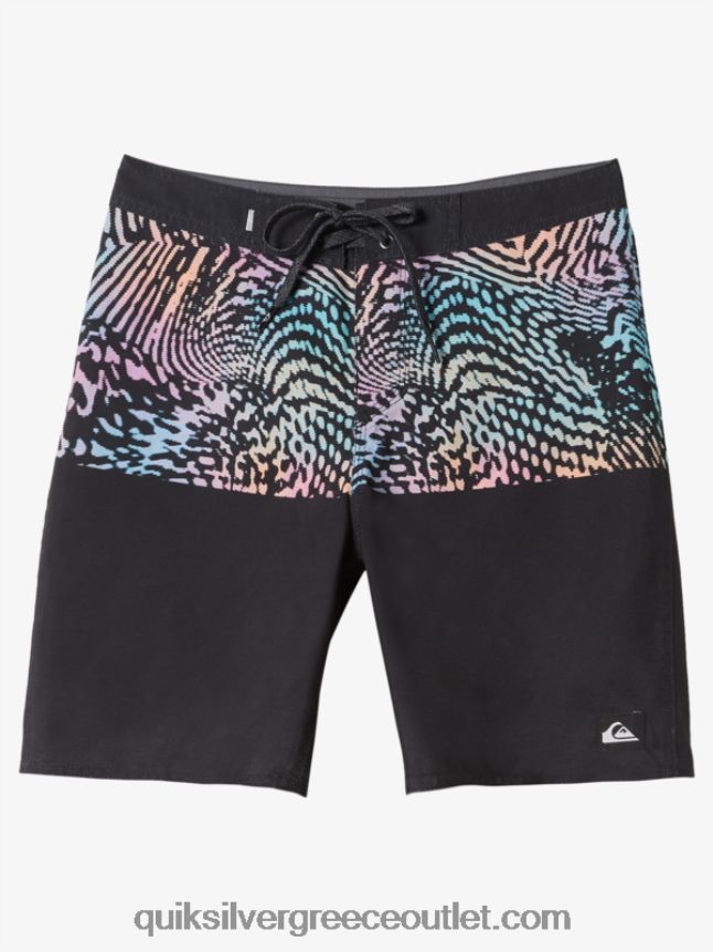 8-16 καθημερινή διαίρεση 17 ταμπλό Quiksilver αγόρια 66LP841978 μαύρος