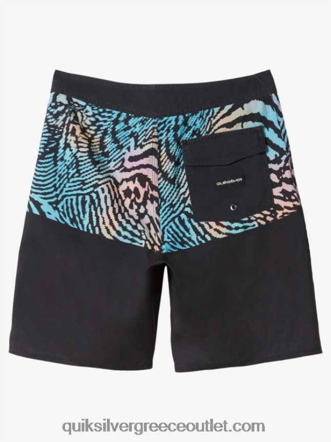 8-16 καθημερινή διαίρεση 17 ταμπλό Quiksilver αγόρια 66LP841978 μαύρος