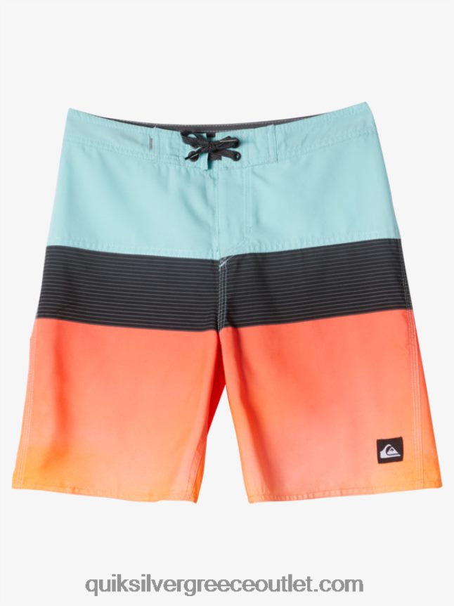 8-16 καθημερινά πάνελ 17 boardshorts Quiksilver αγόρια 66LP841903 μπλε άγγελος