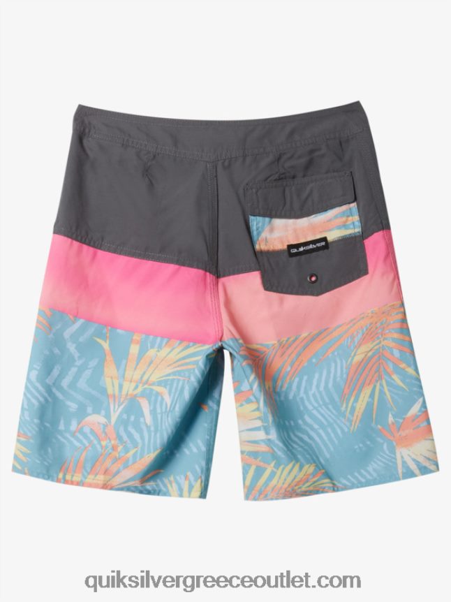 8-16 καθημερινά πάνελ 17 boardshorts Quiksilver αγόρια 66LP841905 σιδερένια πύλη