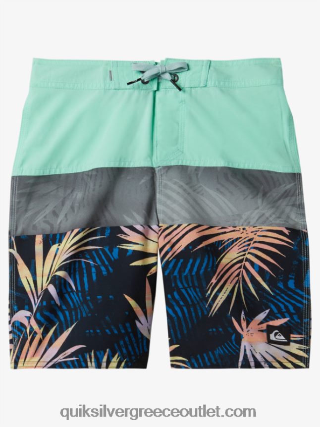 8-16 καθημερινά πάνελ 17 boardshorts Quiksilver αγόρια 66LP841907 γυαλί παραλίας