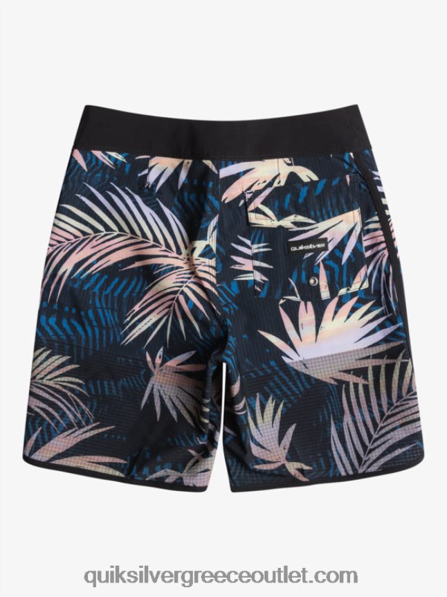8-16 highlite χτένι 16 boardshorts Quiksilver αγόρια 66LP842146 μαύρος