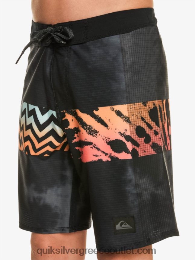 8-16 highlite τόξο yth 16 κοντό ταμπλό Quiksilver αγόρια 66LP842322 φλογερό κοράλλι