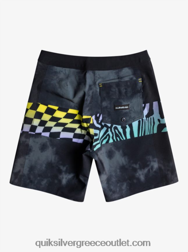 8-16 highlite τόξο yth 16 κοντό ταμπλό Quiksilver αγόρια 66LP842323 πράσινο της πισίνας