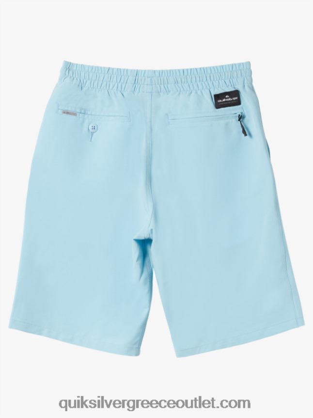 8-16 ocean elastic 18 αμφίβια boardshort Quiksilver αγόρια 66LP842068 μπλε του ουρανού