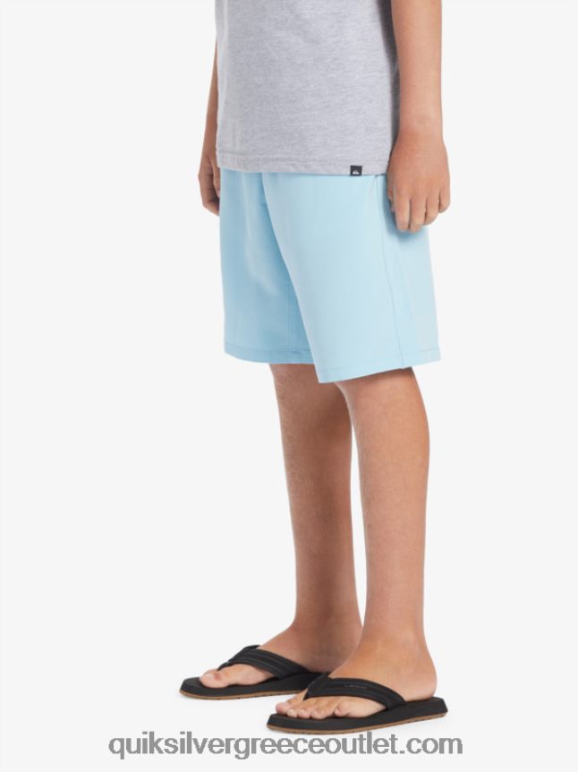 8-16 ocean elastic 18 αμφίβια boardshort Quiksilver αγόρια 66LP842068 μπλε του ουρανού