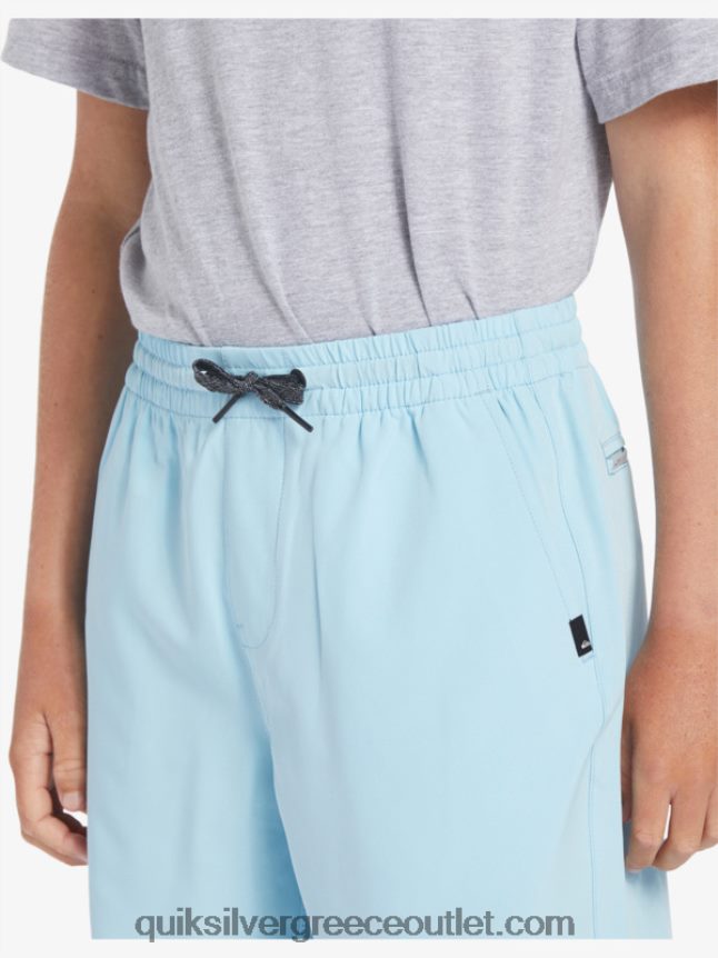 8-16 ocean elastic 18 αμφίβια boardshort Quiksilver αγόρια 66LP842068 μπλε του ουρανού