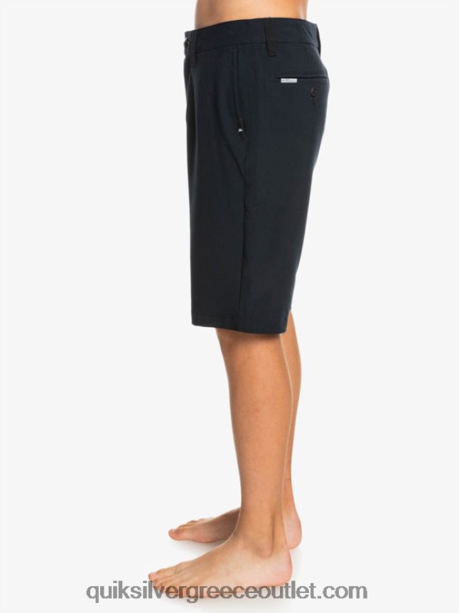 8-16 ocean union 19 αμφίβια boardshorts Quiksilver αγόρια 66LP841933 μαύρος
