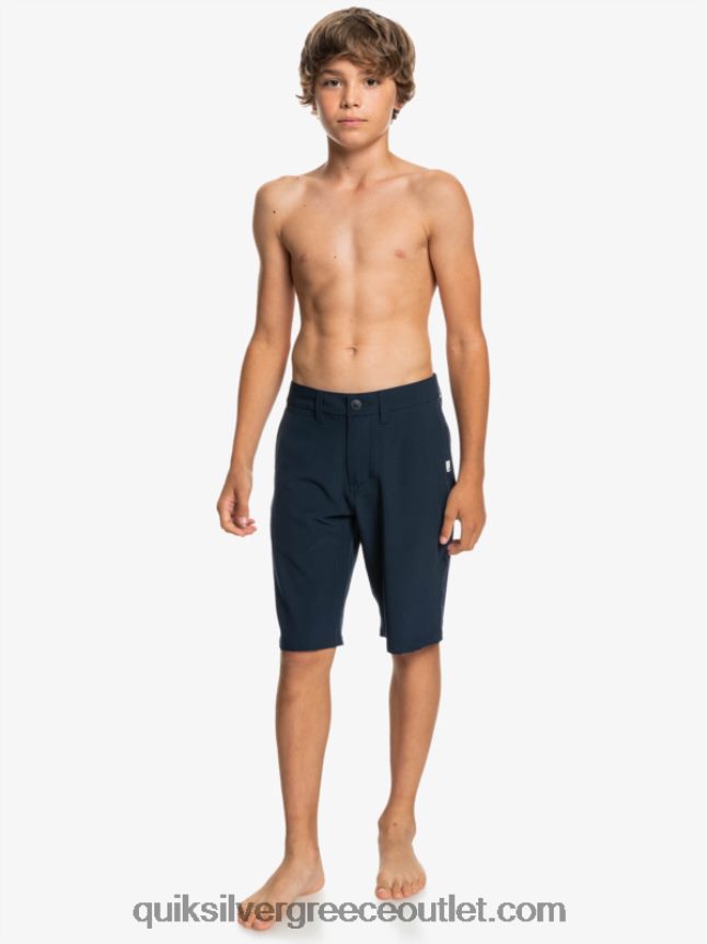 8-16 ocean union 19 αμφίβια boardshorts Quiksilver αγόρια 66LP841934 ναυτικό μπλέιζερ